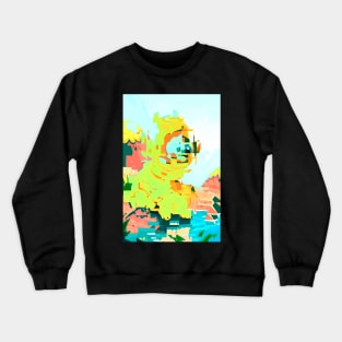 Abstract Monster Crewneck Sweatshirt